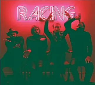  ??  ?? Rock’n’roll power meets disco grooves in Racing, a hybrid of The Checks, Space Creeps and Sherpa.