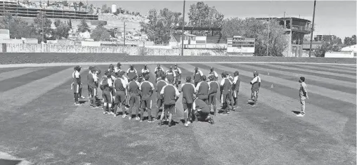  ?? /CORTESÍA: GENERALES DE DURANGO ?? El Club
Generales de Durango inició este jueves su primera etapa de pretempora­da.