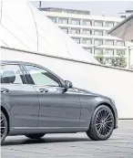  ??  ?? The C-Class remains dynamicall­y competent in its class.