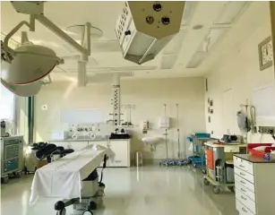  ?? HANAA SEPTIANA/JAWA POS ?? IVF PROCEDURE ROOM: Ruang untuk pasien yang akan menjalani program bayi tabung di Prince Court Medical Center, Kuala Lumpur, Malaysia.