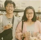  ?? EVA BACHTIAR FOR JAWA POS ?? AWALI DARI DIRI SENDIRI: Nayanggita (kanan) tularkan kebiasaan zero waste kepada keluarga.