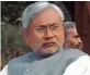  ??  ?? Nitish Kumar