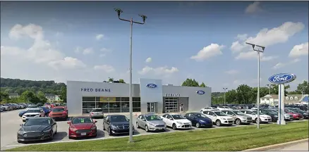  ?? SUBMITTED PHOTO ?? The newest Fred Beans Automotive Group dealership — Fred Beans Ford of Exton. The company has acquired the former Sloan Ford, 415 Lincoln Highway in West Whiteland. It is the seventh Fred Beans Ford dealership.