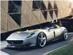  ??  ?? The Ferrari Monza SP1 and SP2 are the first models in a new concept of limited-edition special series called ‘Icone’ and were recently revealed in Maranello.