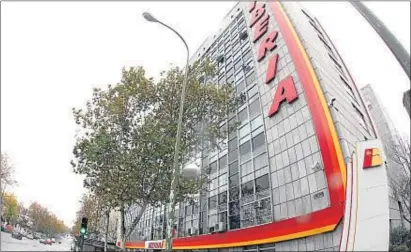  ?? ZIPI / EFE ?? Seu central de la companyia Iberia a Madrid