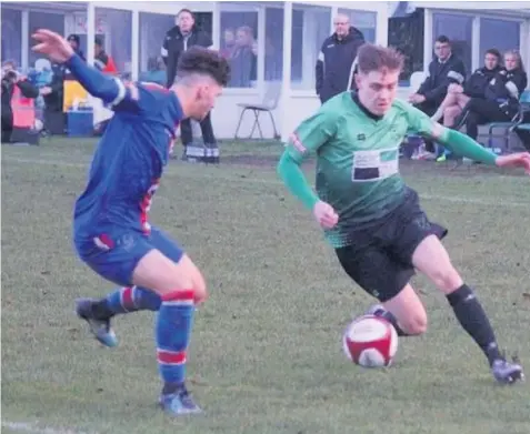  ??  ?? Port Vale midfielder Dan Trickett-smith has rejoined Leek Town on loan until January.