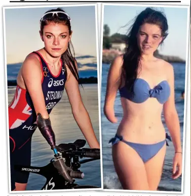  ??  ?? Ready for the challenge: Lauren Steadman switched to triathlon from swimming