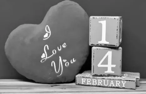  ??  ?? Valentine’s Day is internatio­nally celebrated on 14 February