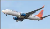  ?? Contribute­d photo ?? Flight attendants have accepted a new contract with Sunwing Airlines, which means no disruption in Sunwing’s weekly flights from Kelowna airport to Varadero on Fridays and Cancun on Sundays.