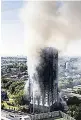  ??  ?? DISASTER 72 died in Grenfell tower inferno