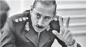  ?? ?? Jorge Rafael Videla, presidente de Argentina entre 1976 y 1981.