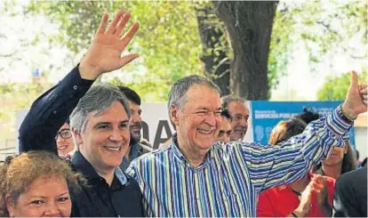  ?? (CASA DE GOBIERNO) ?? En campaña. Schiaretti y Llaryora no dicen que son candidatos, pero encabezan actos oficiales.