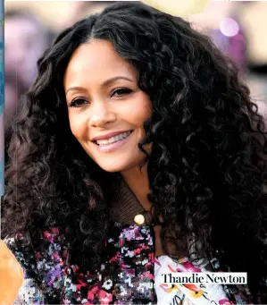  ??  ?? Thandie Newton