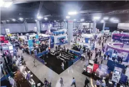  ?? EMerge Americas ?? Miami Tech Week 2022 — which will include the eMerge Americas conference, above — could ‘become the Art Basel of tech,’ says eMerge President Melissa Medina.