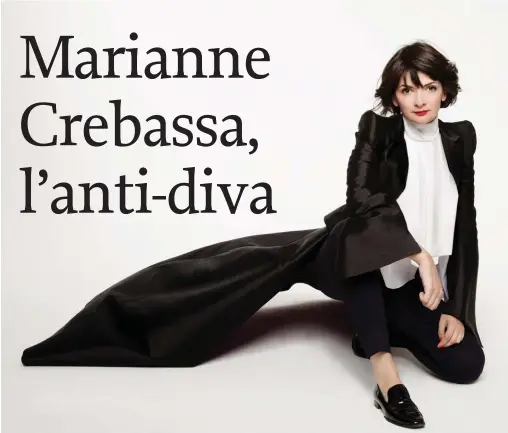  ??  ?? Actrice d’opéra.
A 33 ans, Marianne Crebassa est saluée comme une artiste majeure de l’école française.