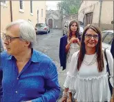  ??  ?? Sgarbi e Pernazza Il sindaco ha respinto la richiesta di revoca dell’incarico a Sgarbi presentata da M5s e Pd