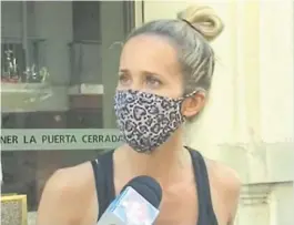  ??  ?? “No me defiende”. Indignada, así se refirió Prandi a la Justicia.