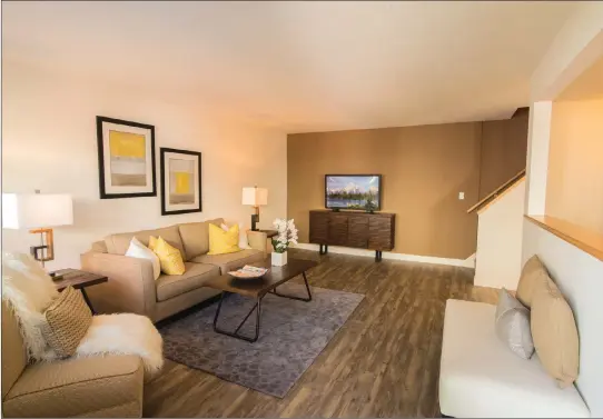  ??  ?? The Willows in San Leandro offers luxury multi-story townhomes close to BART, downtown Oakland, Oakland Airport, Oracle Arena, San Francisco, the South Bay, the Bay Bridge, San Mateo Bridge and the Peninsula.