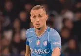  ?? GETTY ?? Pilastro
Stanislav Lobotka, 29 anni, è arrivato al Napoli nel gennaio del 2020 dal Celta