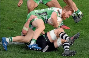  ?? GETTY IMAGES ?? Jamie Booth has withdrawn from the Manawatu¯ Turbos’ season because he hasn’t recovered fully from a broken leg.