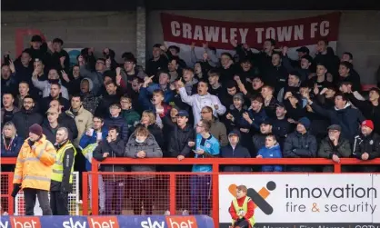  ?? ?? ‘A convention­al approach to ownership hasn’t worked’ at Crawley, according to US investors Wagmi United. Photograph: Jane Stokes/ ProSports/Shuttersto­ck