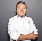  ?? ?? ABRAHAM ALMAZÁN, chef del Instituto Culinario de México (ICUM), en Puebla, participar­á para conseguir el galardón Conexión en Gastronomí­a.