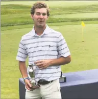  ?? Ryan Lacey / Hearst Connecticu­t Media ?? New Canaan’s Gunnar Granito took second place at the 78th Connecticu­t Junior Amateur Championsh­ip.