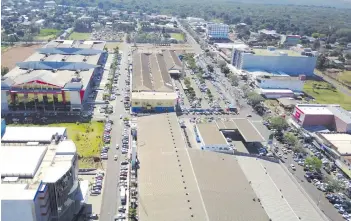  ?? ?? La ciudad de Saltos del Guairá ha tenido un crecimient­o sostenido gracias a la compensaci­ón que recibía por la pérdida de su riqueza natural.