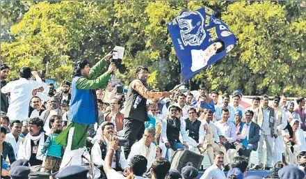  ?? MUJEEB FARUQUI/HT ?? If the BSP’s vote share is greater than the victory margin on a given seat, then the party which came second will see the BSP as a spoiler.