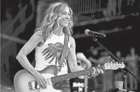  ?? ANDREW NELLES/THE TENNESSEAN ?? Sheryl Crow will perform July 10 at John F. Wolfe Columbus Commons.