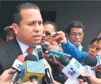  ?? FOTO ARCHIVO ?? CASO. Marlon Duarte, abogado del empresario Yankel Rosenthal, aseguró que enfrentará­n el juicio de privación de dominio en Honduras.