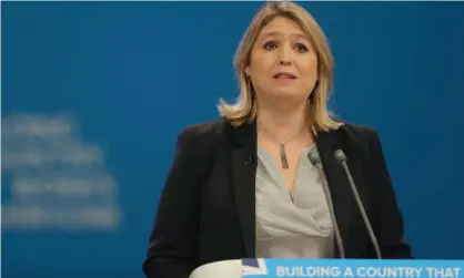  ??  ?? Karen Bradley, the culture secretary, said while the internet was a huge force for good it has caused ‘undeniable suffering’. Photograph: David Gadd/Sportsphot­o/Allstar