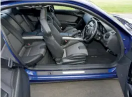  ??  ?? A ‘suicide’ rear door provides access to the rear seats.