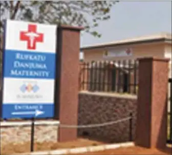  ??  ?? Rufkatu Danjuma Maternity in Takum