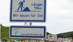  ?? Foto: Karl-Josef Hildenbran­d, dpa-Archiv ?? Autobahnst­elle in Bayern: Zwei Milliarden Euro Bundeszusc­huss für Bayern, 1,4 Milliarden für Nordrhein-Westfalen.