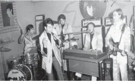  ?? Foto: cedida ?? Primer concierto en el Disco Club 29, en 1968, con Los Condes.
