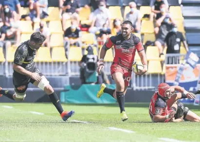  ?? Photo Iconsport ?? Après un rendez-vous manqué face aux Rochelais, les Toulonnsai­s de Duncan Paia’Aua sont attendus au tournant par leur coach Patrice Collazo.