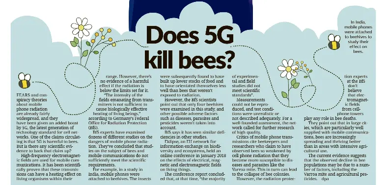 Does 5G kill bees? - PressReader