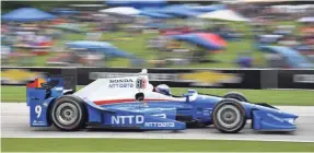  ?? MIKE DINOVO/USA TODAY SPORTS ?? Scott Dixon should feel right at home on the 14-turn winding course at Road America.