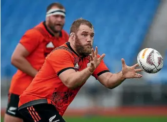  ?? GETTY IMAGES ?? All Blacks prop Owen Franks, who has been named to start for the Crusaders against the Sunwolves in Christchur­ch tomorrow night, played 50 minutes for his Linwood club last weekend.