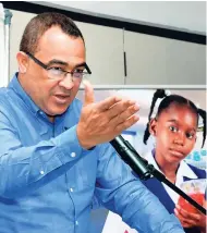  ??  ?? Minister of Health Dr Christophe­r Tufton.