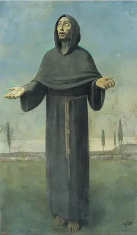  ??  ?? Anton Inglott, St. Francis (Image courtesy: Mdina Cathedral Museum)