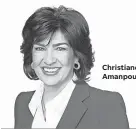  ??  ?? Christiane Amanpour