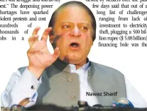  ??  ?? Nawaz Sharif