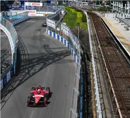  ?? Photos: Motorsport Images, Jakob Ebrey ?? The unique ExCeL Formula E circuit could be on the way out