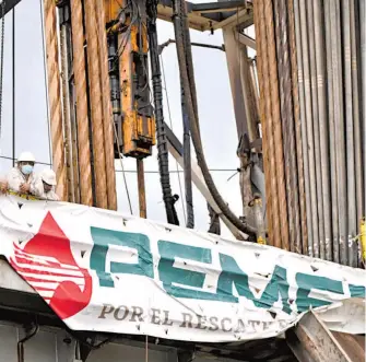  ?? CORTESÍA: @PEMEX ?? La estimación incluye que la administra­ción continuará apoyando a Pemex