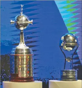  ?? ?? COPADOS. Por primera vez en la historia, dos equipos cordobeses competirán en simultáneo en los campeonato­s de la Conmebol.