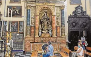  ?? // M.J.R. RECHI ?? El retablo restaurado de la Inmaculado del Santo Ángel