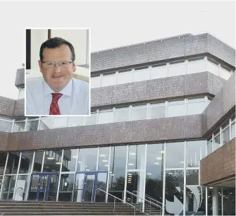  ??  ?? Sunderland Civic Centre. Inset, Together for Children chief executive Alex Hopkins.