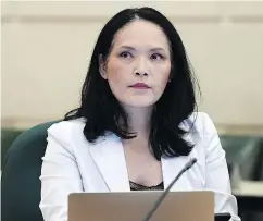  ?? THE CANADIAN PRESS FILES ?? The NDP’s Jenny Kwan raised concerns about the CRA ‘going after’ refugee families after two families in B.C. became the subject of audits.